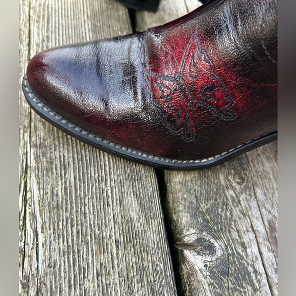 Vintage Texas Boot Company Butterfly Boots🦋 - Picture 4 of 9